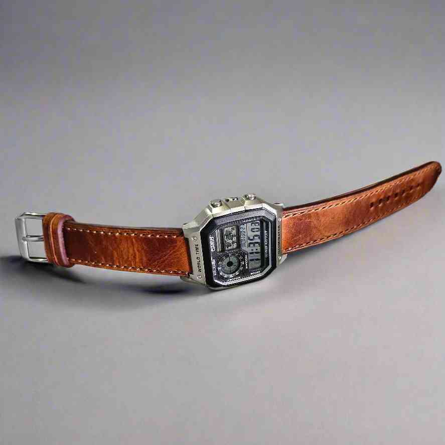 Italian leather straps