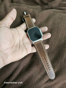 Indianleathercraft applewatchband Horween Leather Apple Watch Bands