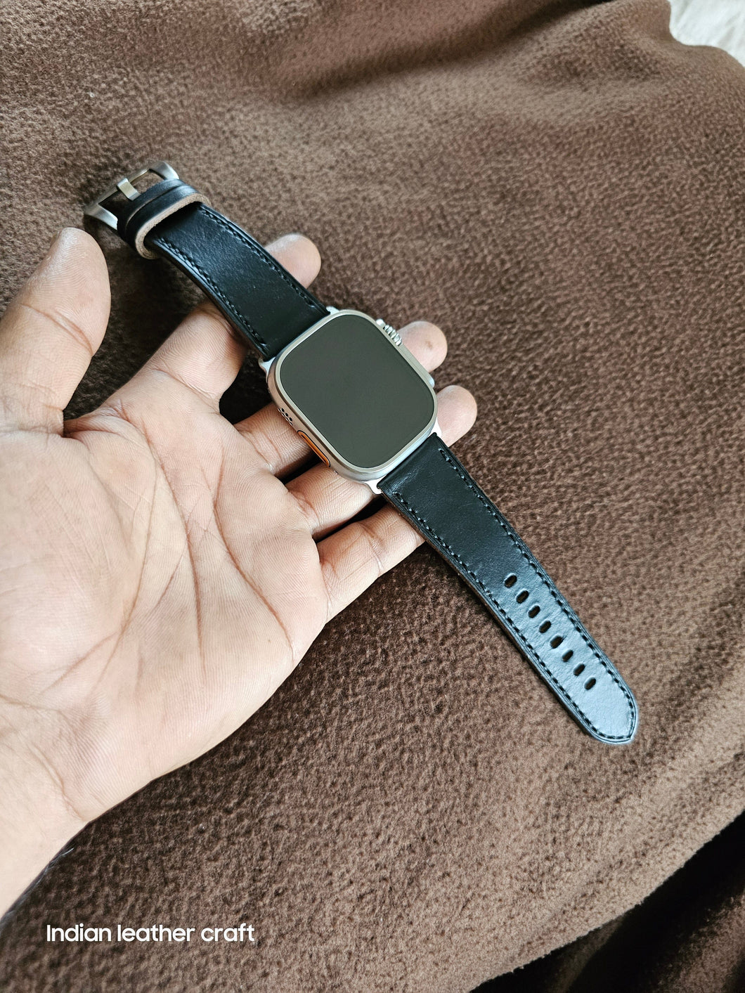 Indianleathercraft Horween Leather Apple Watch Bands