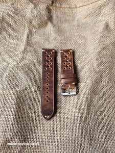 Indianleathercraft leather strap Handmade vintage racing strap