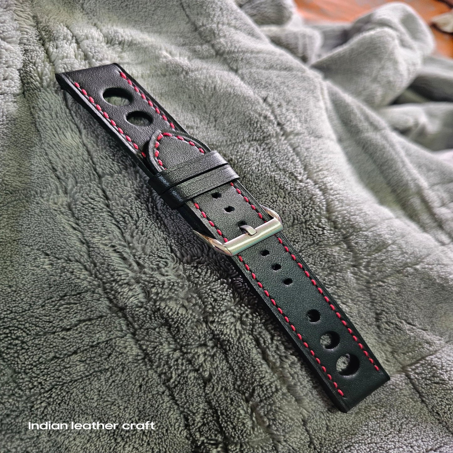 Indianleathercraft watch strap 18mm