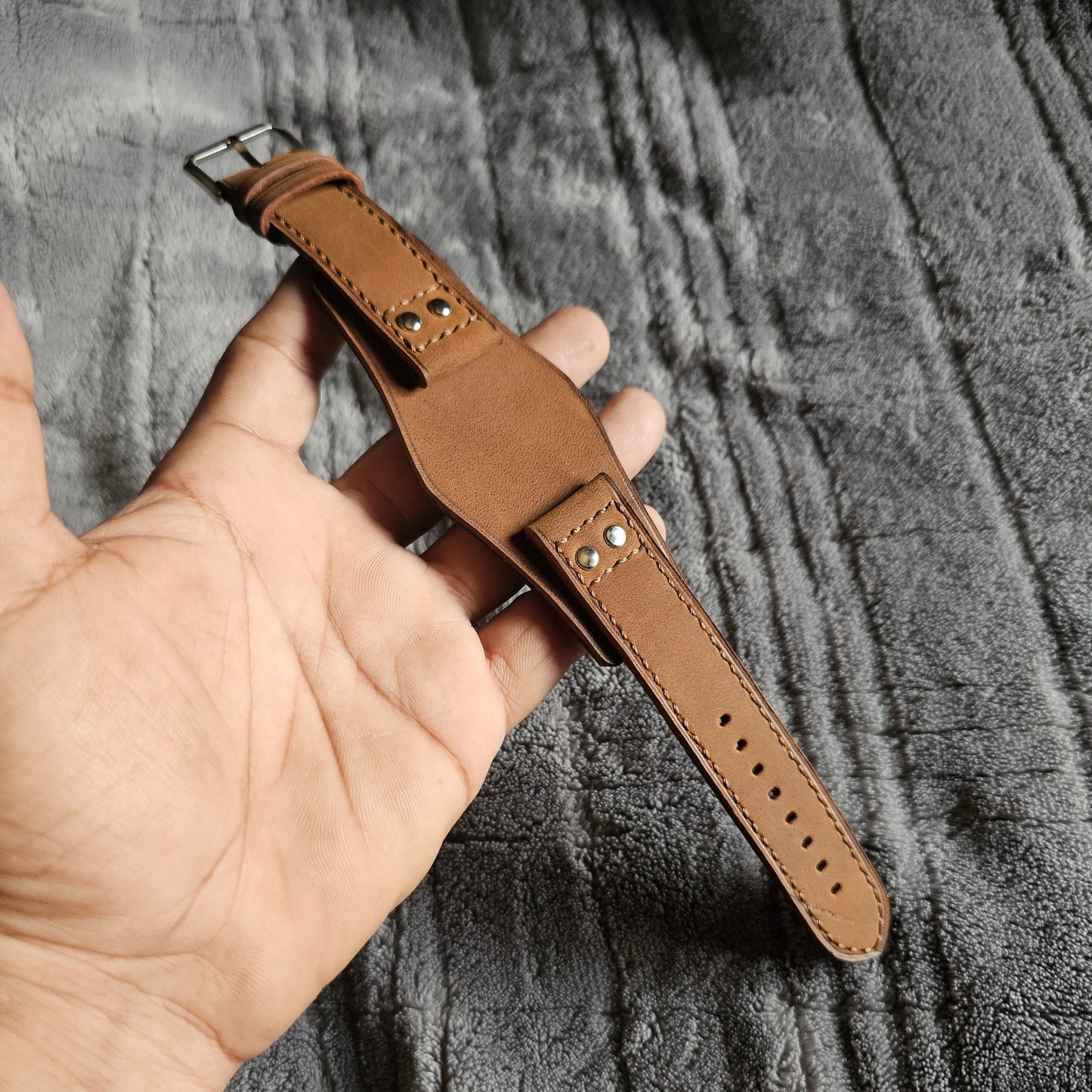 Indianleathercraft watch strap Fossil watch straps handmade