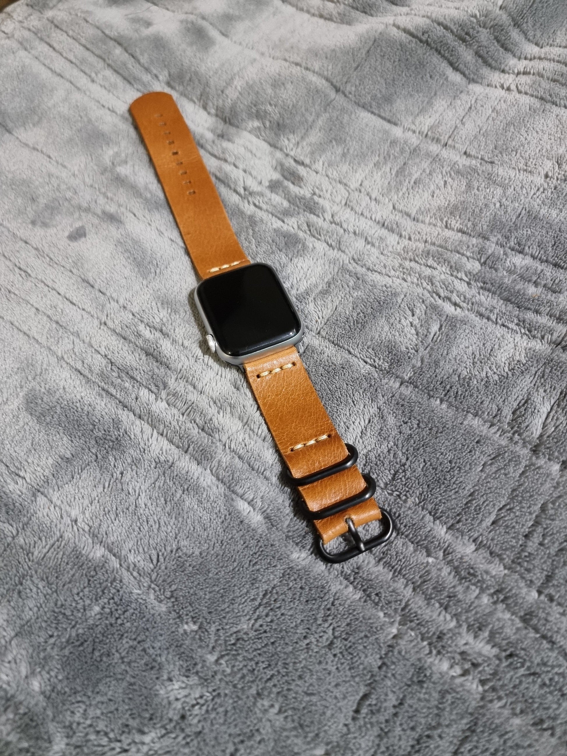 Indianleathercraft applestrap Fullgrain leather apple watch bands