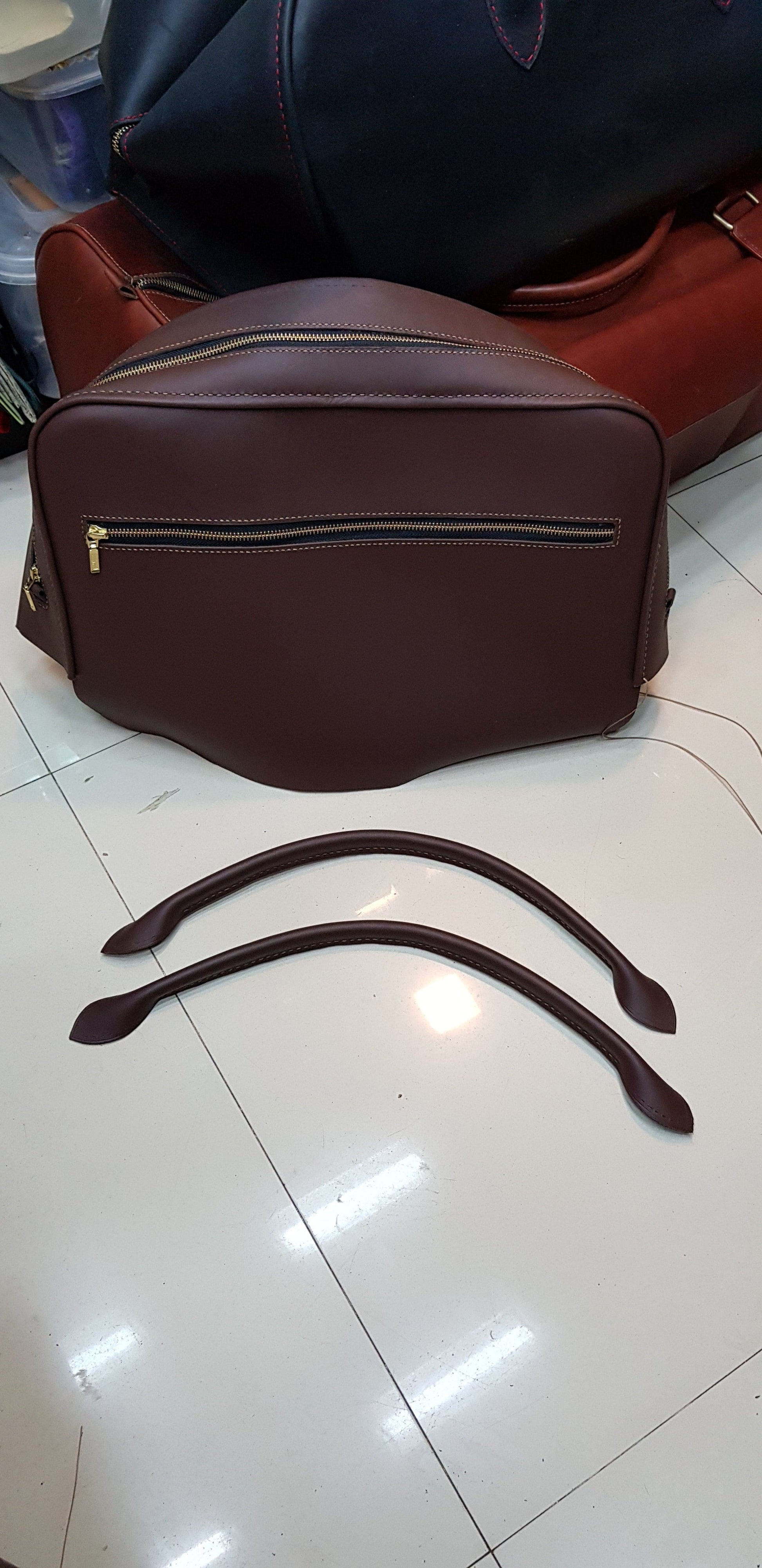 Indianleathercraft Handmade Fullgrain leather office bag