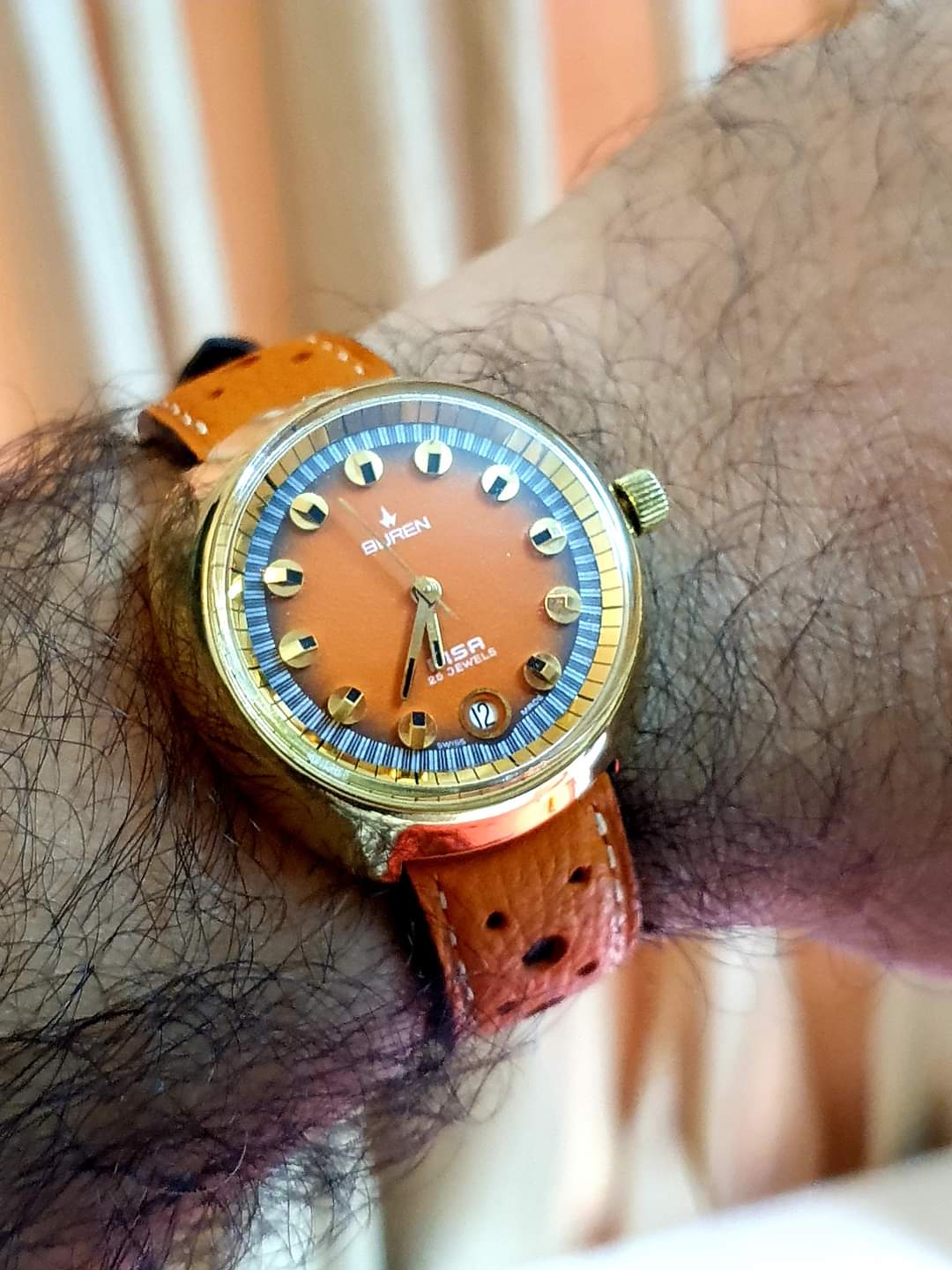 Indianleathercraft Handmade rally watch strap