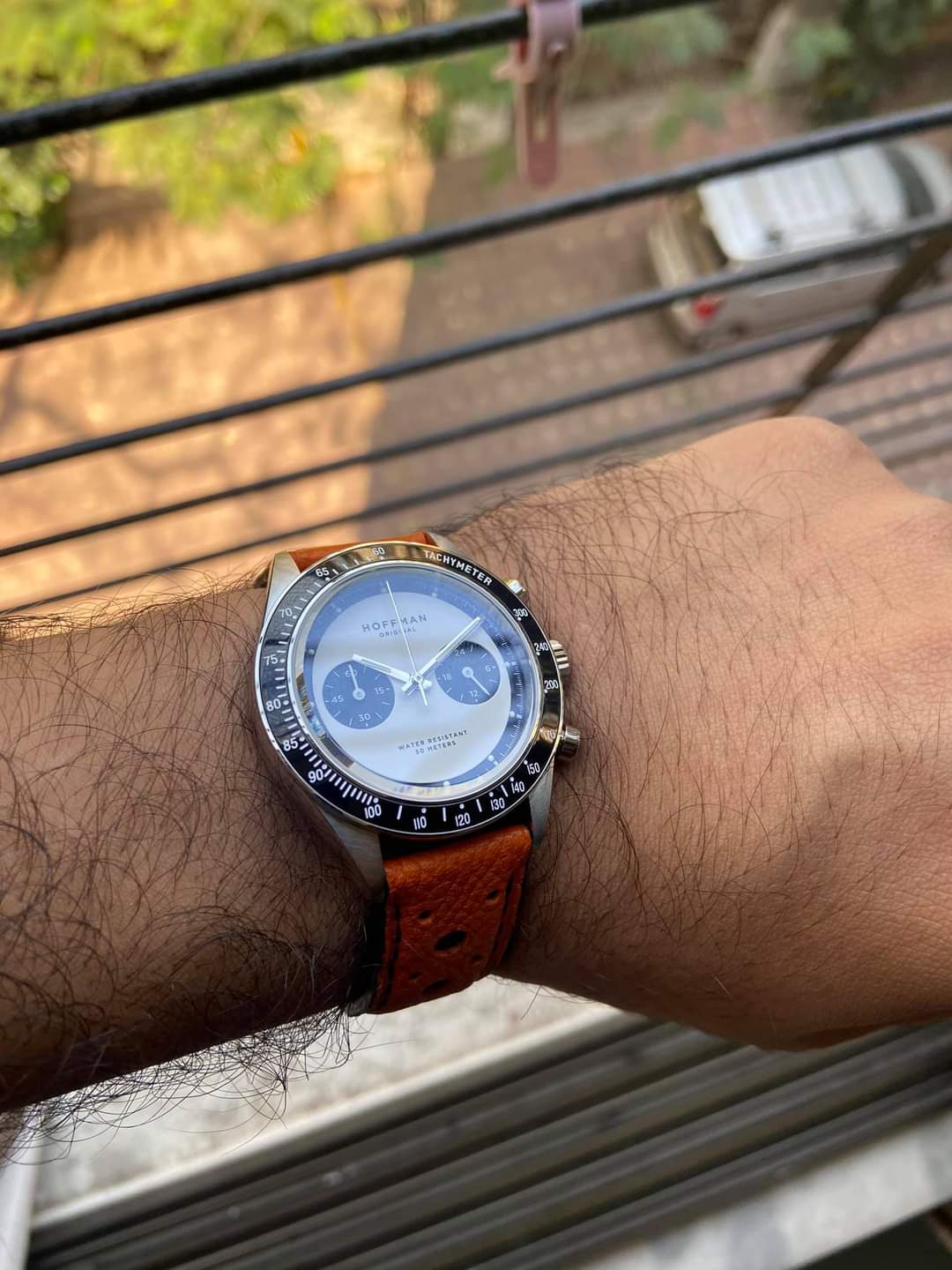 Indianleathercraft Handmade rally watch strap