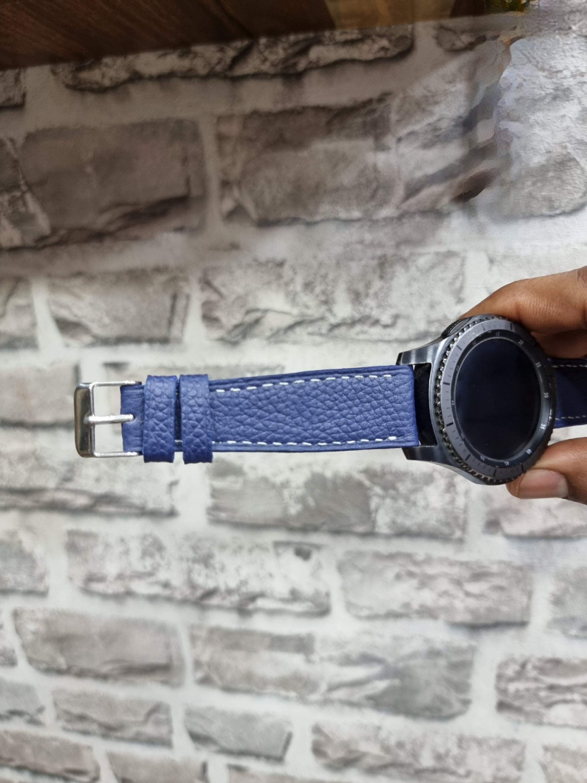 Indianleathercraft Handmade samsung watch strap