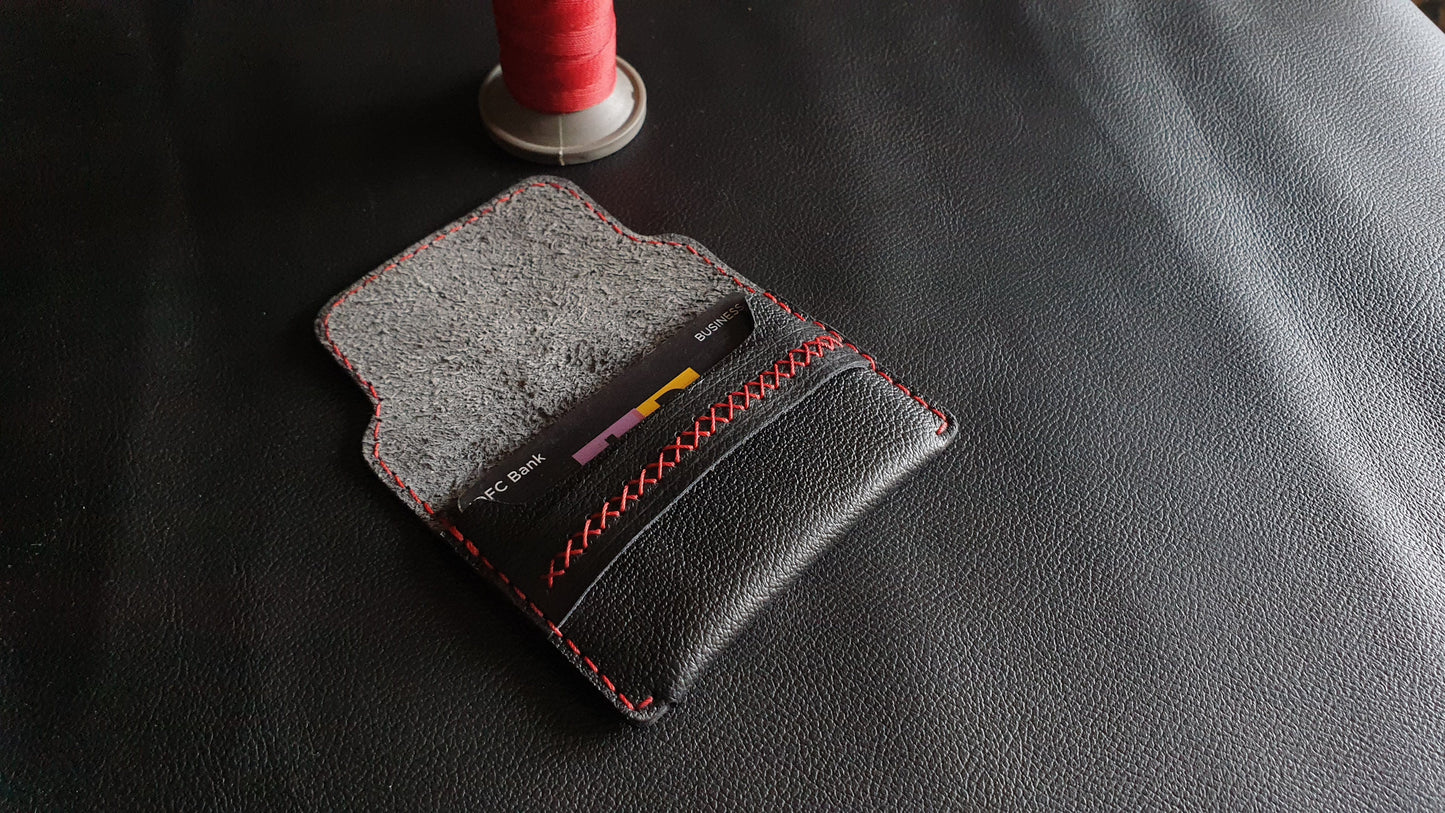 Leather card holder - Indianleathercraft