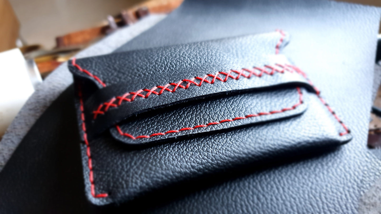 Leather card holder - Indianleathercraft