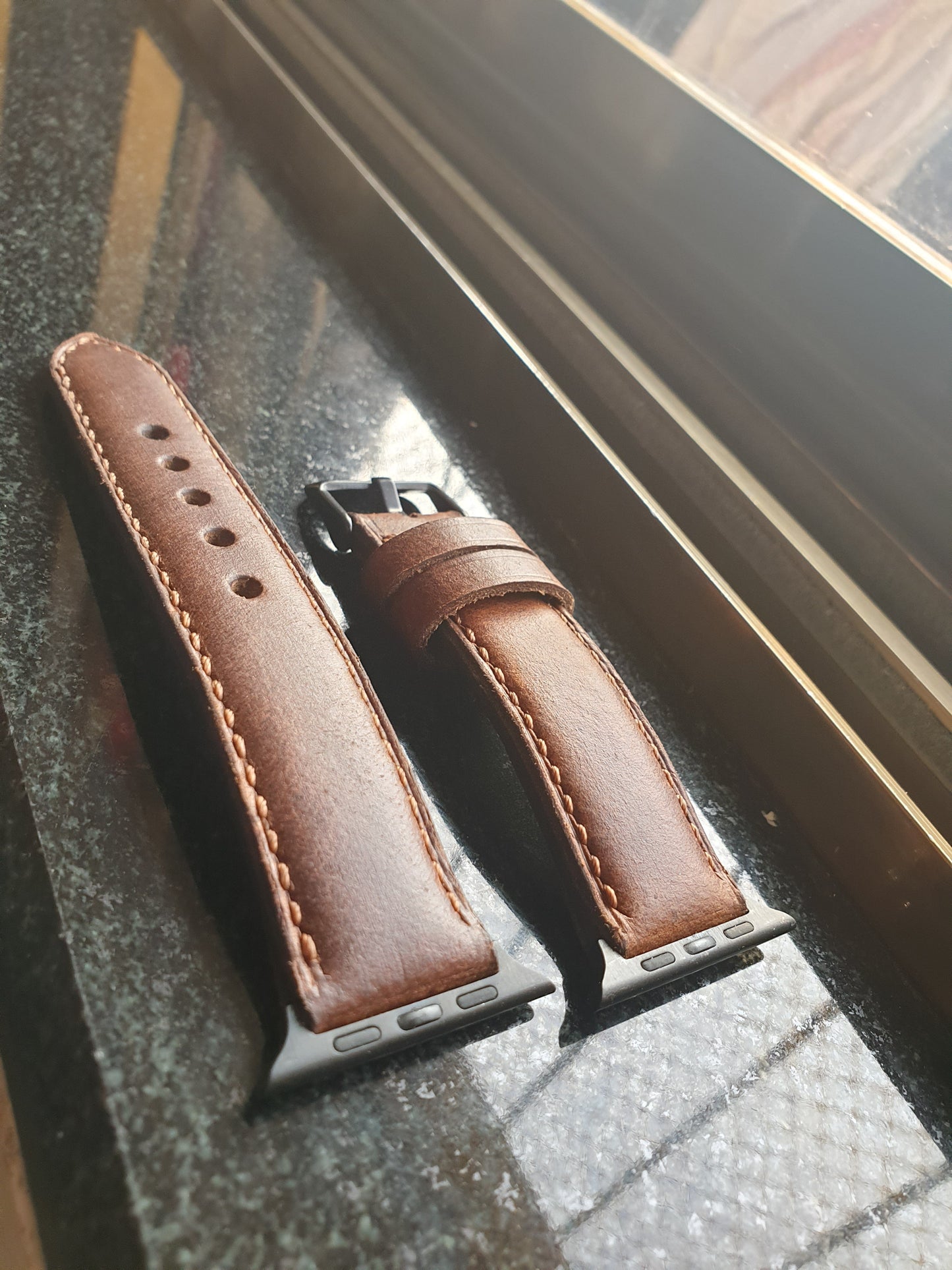 Indianleathercraft Leather strap for apple watch