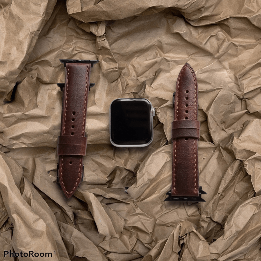 Indianleathercraft Leather strap for apple watch