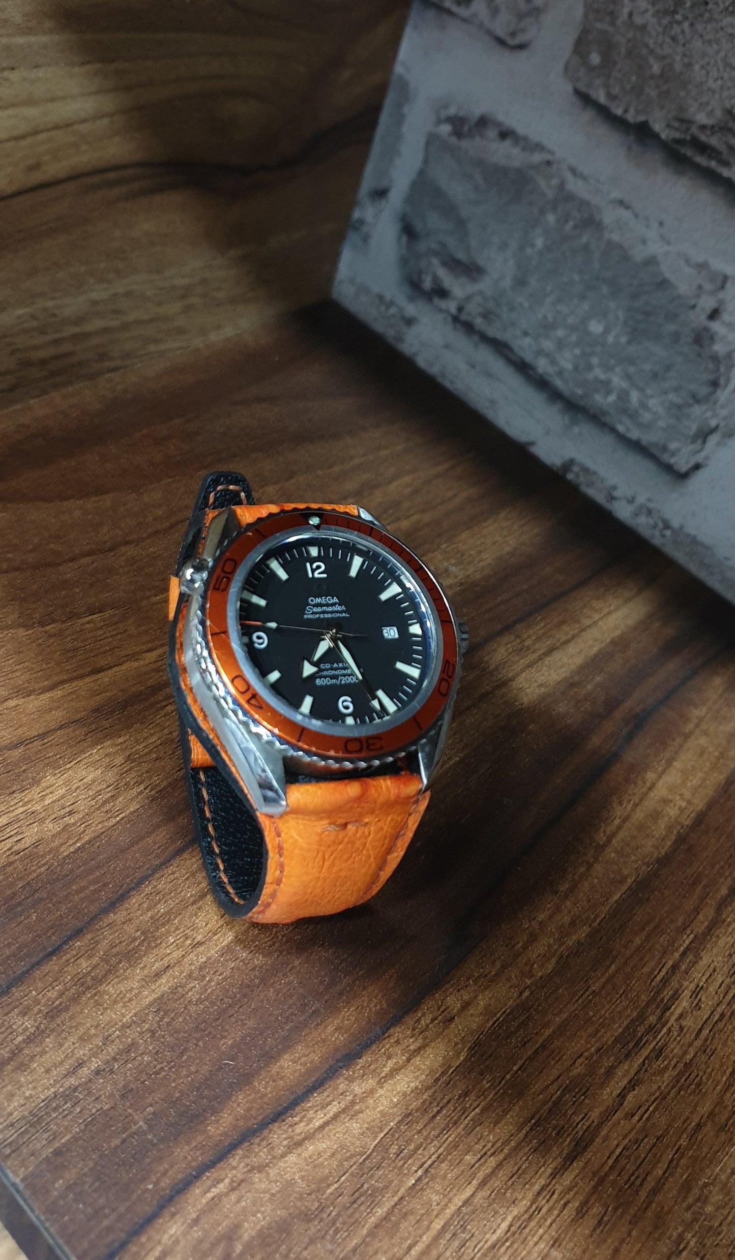 leather strap for omega sea master - Indianleathercraft