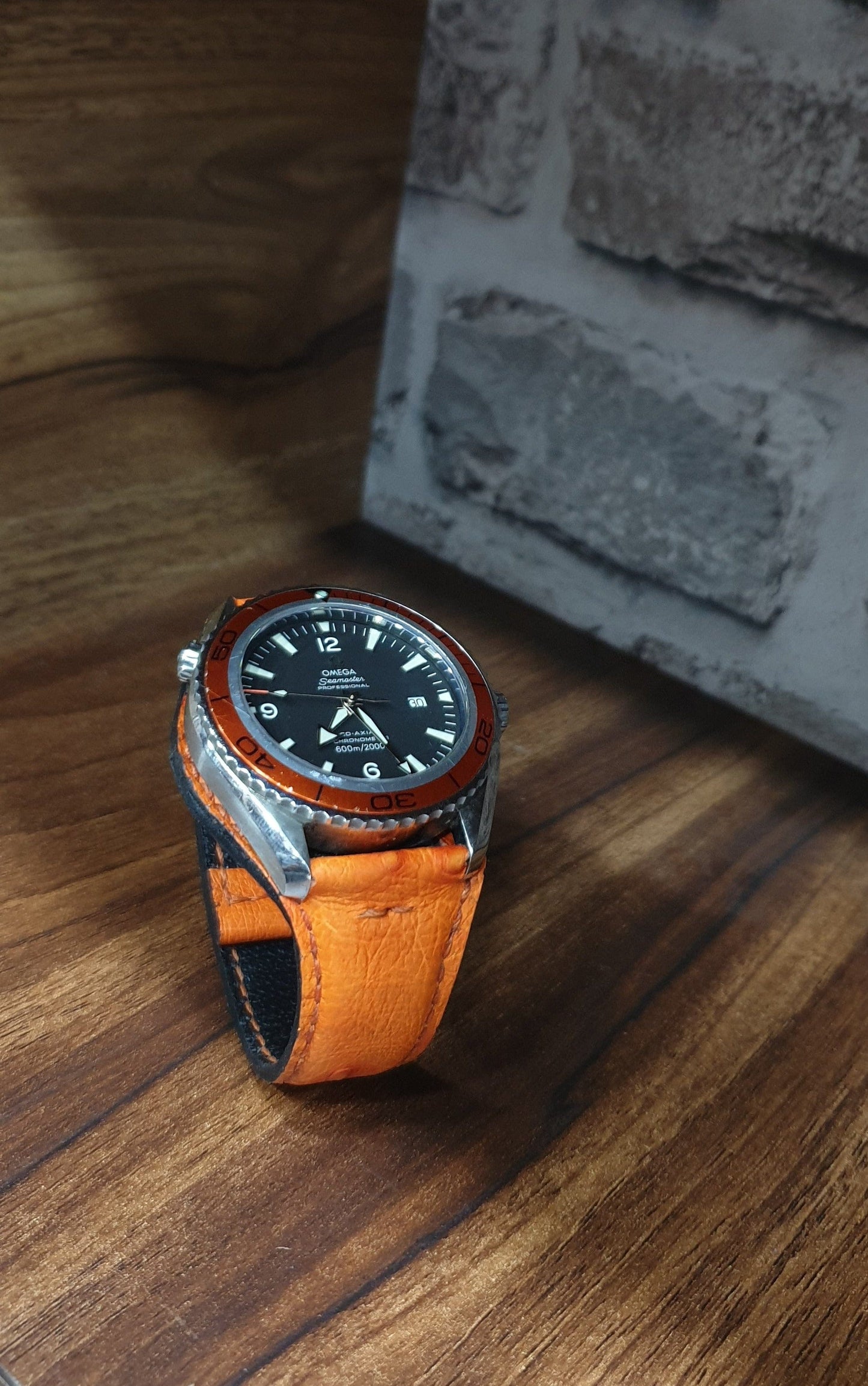 leather strap for omega sea master - Indianleathercraft