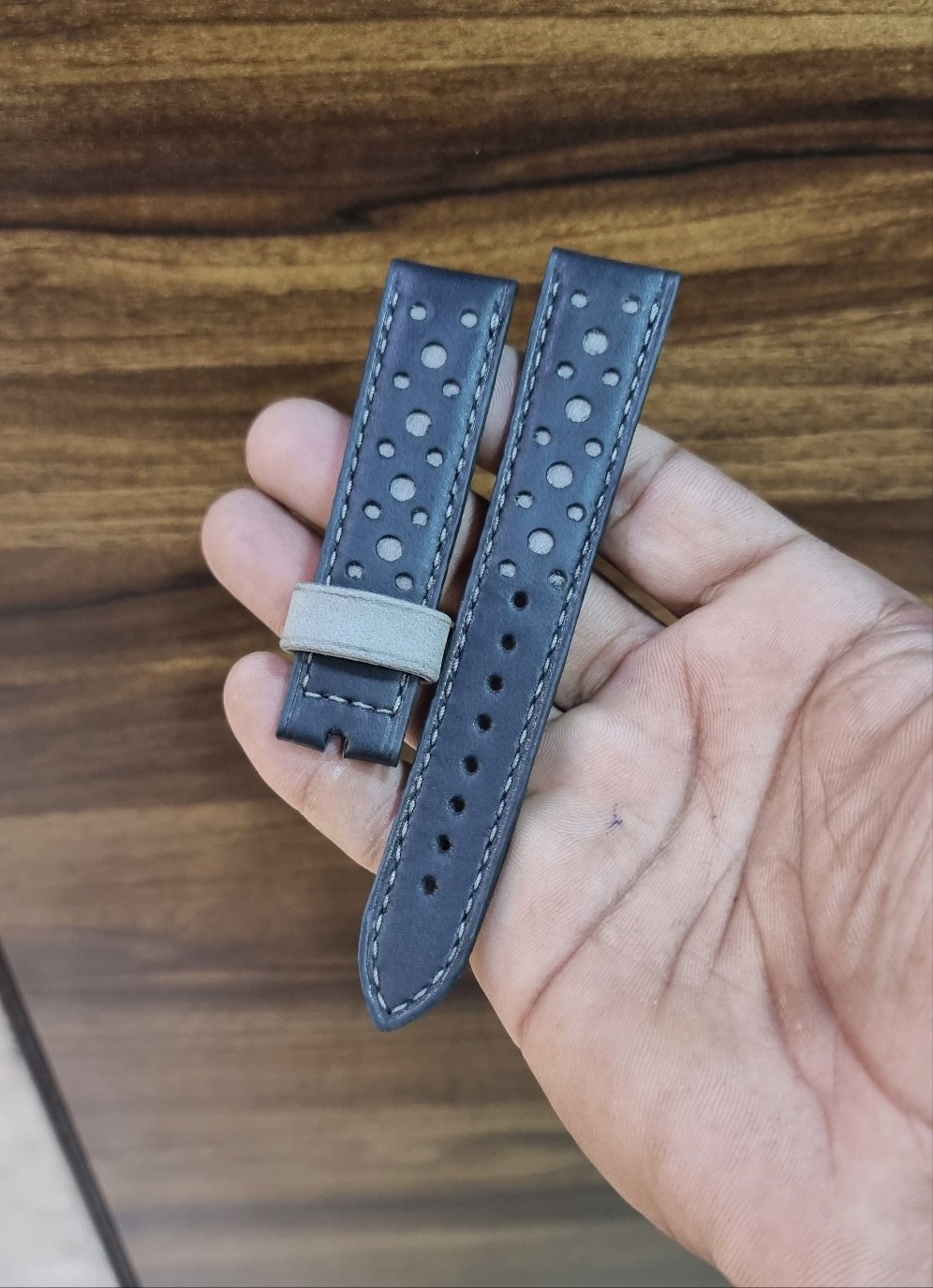 Indianleathercraft Omega moonswatch leather strap