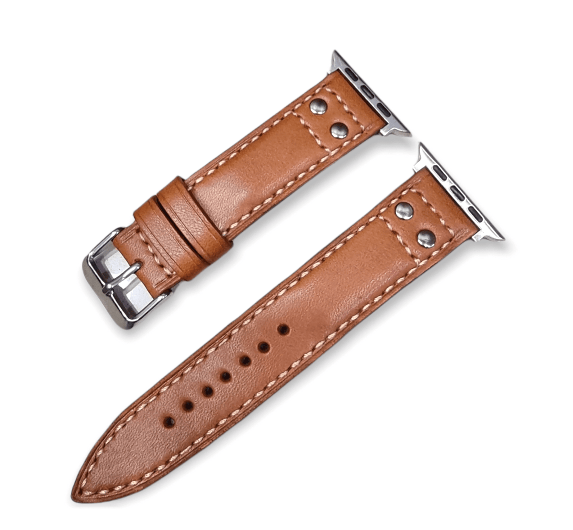 Indianleathercraft Watch Bands Handmade leather apple watch strap