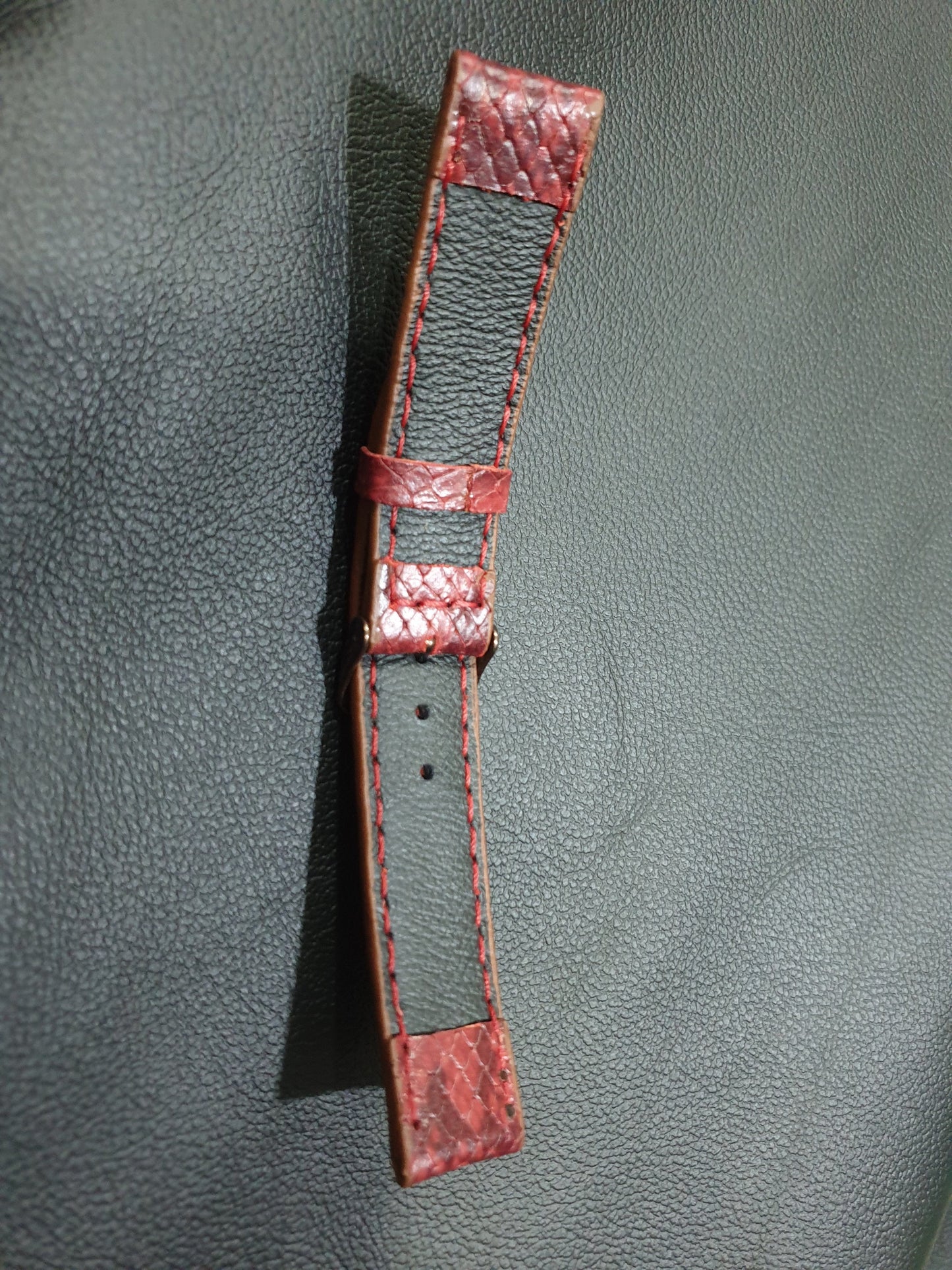 Indianleathercraft Watch Bands Handmade leather watch strap