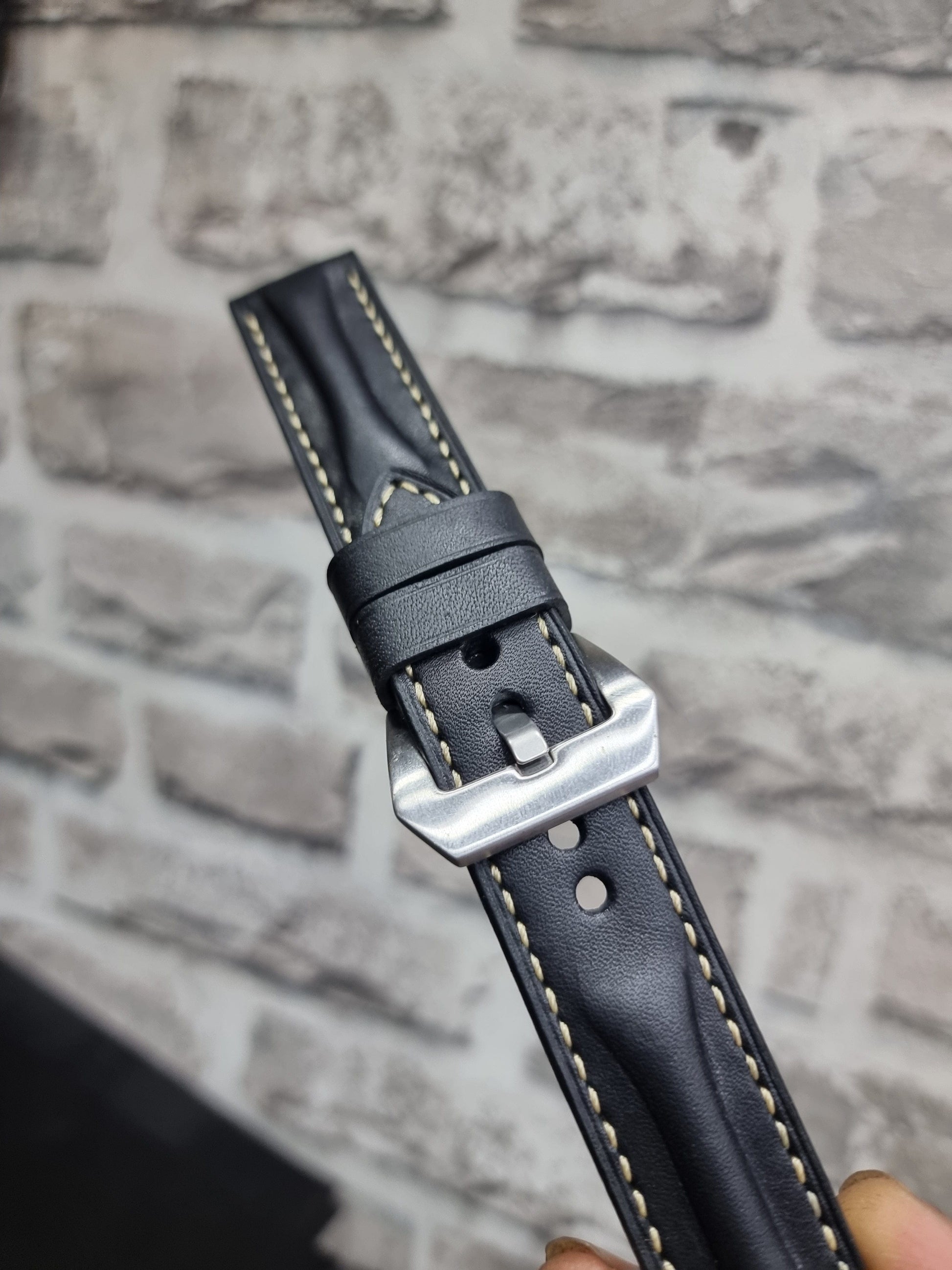 Indianleathercraft Watch Bands Handmade panerai leather strap