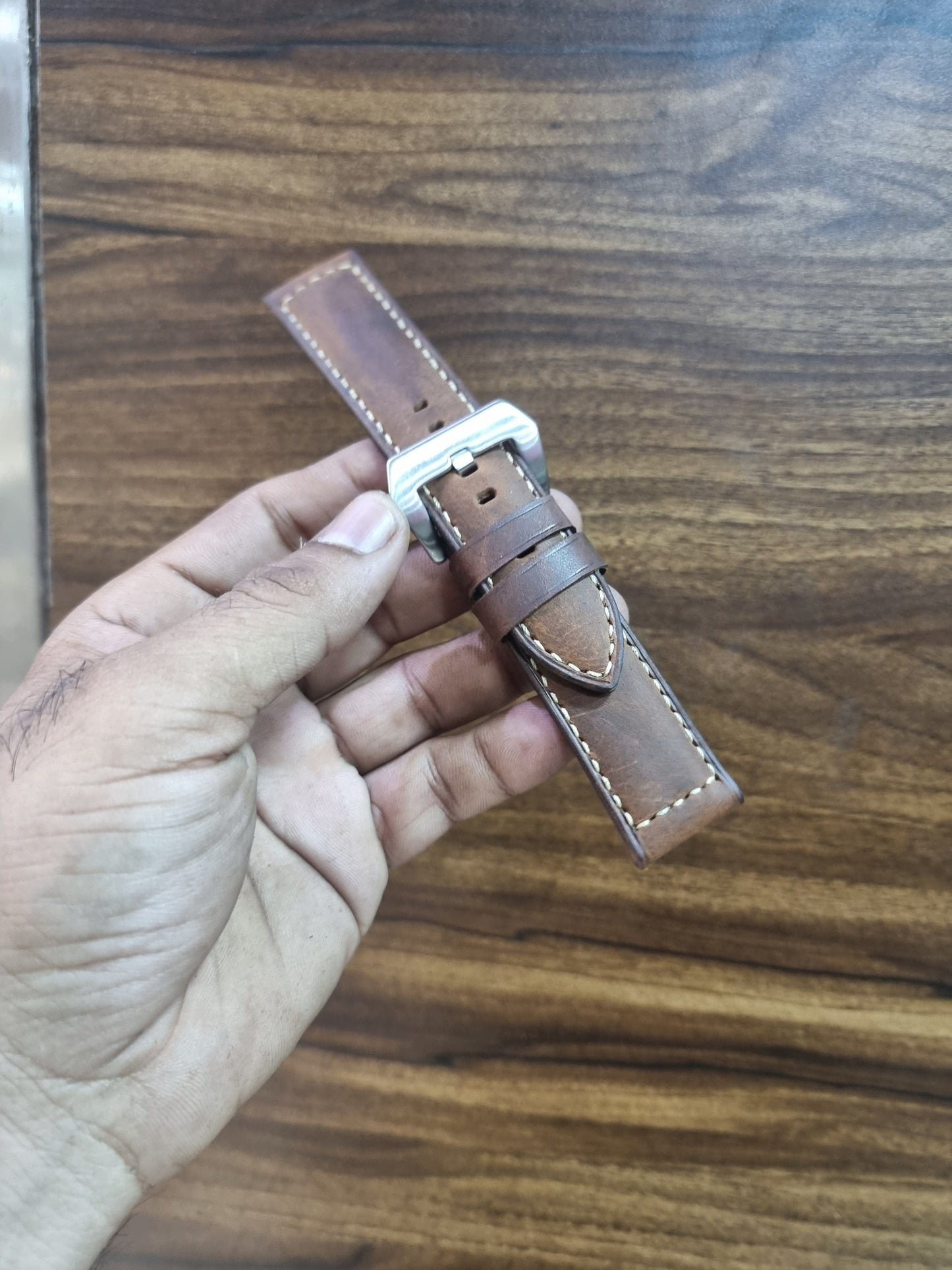 Indianleathercraft Watch Bands Handmade panerai watch leather strap